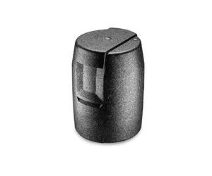 thermohauser Lot de 4 barils de bière en polypropylène expansé - Noir - Emballage isolant pour fût de bière de 5 l - 22 x 22 x 31,5 cm