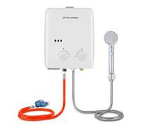ThermoMate 5L Chauffe-eau à gaz instantané, Gaz Butane ou Propane, 50mbar | Portable Chauffe-eau instantané à gaz sans réservoir, 10 kW, pour camping, bateau, camping-car