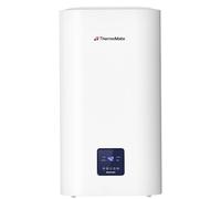 ThermoMate EM50DE Smart Chauffe-Eau Électrique Ultra-Plat 50 litres | Double Réservoir, multi-position (vertical/horizontal). Double cuve, résistance inox 316 longue durée, IPX4
