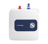 ThermoMate ES10DE Chauffe-eau Électrique Sous-Évier 10L, Puissance 2000W | Format compact idéal sous-évier, avec prise incluse pour une chauffe rapide, Parfait pour lavabo de cuisine et bain