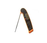 Thermomètre à barbecue Huile de sonde électronique Pliant-Orange G