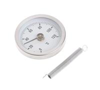 Thermomètre à cadran clipser pour tuyaux