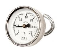Thermomètre à cadran SUKU, D 63, 0-120°C, type 09 (C31.000290)