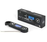 Thermomètre à gril numérique Famanu - Mesure précise de la température - Sonde de 11 cm - Argent