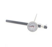 Thermomètre à lait avec sondes métalliques pour évaporer le lait | Plages de mesure de 10 à 110 °C pour cuire à la vapeur du lait, idéal pour la fabrication de café, du fromage et du yaourt