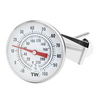 Thermomètre à lait pour Café - Idéal pour fromage, Lait, Yaourt, laitage, Barista, Sonde 170 mm