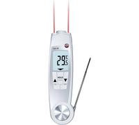Thermomètre à sonde à piquer (HACCP) testo 104-IR 0560 1040 -50 à 250 °C sonde NTC conforme HACCP, mesure IR sans contact