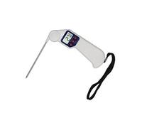 Nisbets Thermomètre à sonde Hygiplas Easytemp J242 –50°C à 300°C sonde pliable 15s blanc
