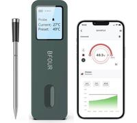 Thermomètre à viande avec grand écran LCD etvia une application intelligente