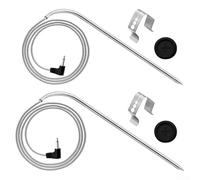 Thermomètre à viande de rechange pour Gravity Series 560/800/1050, sonde de température avec pinces de barbecue et joint, accessoires résistants à la chaleur pour barbecue (lot de 2)