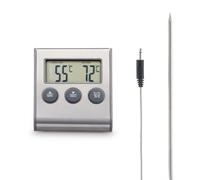 Thermomètre à viande numérique pour barbecue, four, cuisson, avec capteur | Sonde en acier inoxydable