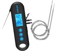 Thermomètre à viande numérique, affichage rapide en 2 secondes, Bluetooth, 2 sondes externes