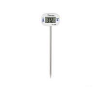 Thermomètre à viande numérique avec sonde de 30 cm de long pour la cuisson du barbecue - pour une lecture instantanée des aliments, jauge de température étanche, affichage rétroéclairé, outil de