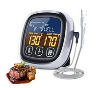 Thermomètre à viande numérique - Moniteur de chaleur alimentaire à lecture rapide, bâton de température culinaire | Outil de cuisine résistant aux éclaboussures pour la cuisson du bœuf et de la dinde,