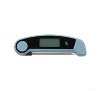 Thermomètre à viande numérique pliable pour une lecture instantanée, sonde en acier inoxydable 304, étanche IPX5, pour griller, rôtir (bleu)