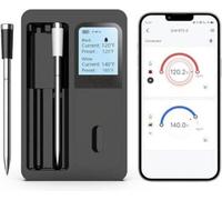 Thermomètre à viande numérique sans fil Bluetooth