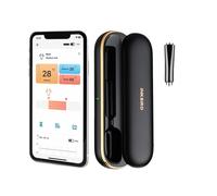 Thermomètre à viande sans fil, Bluetooth 51, Double sonde de température, Design étanche , INT-11P-BINT-11P-B