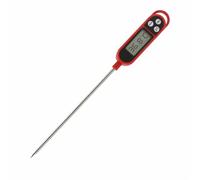 Thermomètre Alimentaire Digital, de Cuisine Numérique à Sonde Longue, Thermomètre Alimentaire LCD Digital pour Viande, Cuisson, Pâtisserie, Eau, Lait, Biberon, Barbecue et Aliments