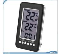 Thermomètre - Ashata - Digital - Intérieur/Extérieur - Affichage grands chiffres - Sans fil