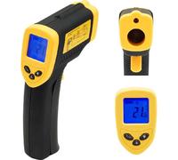 Thermomètre avec pointeur laser, plage de température -50 °C à 380 °C