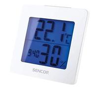 Thermomètre avec Réveil - SENCOR - SWS - Écran LCD - Rétroéclairage Bleu - Fonction Snooze