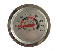 Thermomètre Barbecue Acier 304 pour Char Broil - Sonde Température Four pour gril Fumoir 10-500°C pour dial Analogique Résistant Chaleur Extérieur