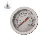 Thermomètre bimétallique pour barbecue, 5,2 cm pour cadran avec sonde de 4 cm pour four et cuisine, blanc