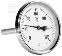 Thermomètre BITH100 120C/40MM AXIAL 63811
