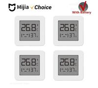 Thermomètre Bluetooth Mijia 2, thermomètre numérique intelligent sans fil, capteur d'humidité, fonctionne avec l'application Mijia 3pcs