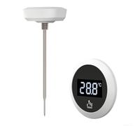 Thermomètre bouilloire numérique étanche IP65 écran tactile LCD | Thermomètre numérique pour bouilloire électrique IP65 étanche avec écran tactile, plage de -20 °C à 120 °C