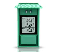 Thermomètre cabane digital - lcd - min max - jardin, terrasse ou véranda