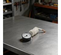 Thermomètre capillaire 0-120 °C avec sonde et câble de 144 cm pour aquarium | Extension de liquide pour piscine et réservoir d'eau chaude pour intérieur et extérieur, thermomètre analogique à eau