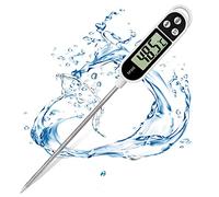 thermometre cuisine accessoire termometre cuison,thermomètre sonde thermometre barbecue 5Secondes LCD Ecran Thermomètre pour Patisserie BBQ Lait à Viande Culinaire (Version normale)