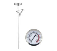 Thermomètre Cuisine Acier 20cm Lecture Rapide Thermomètre Cuisine | Précision élevée, mesure profonde, parfait grosses , construction , usage pro