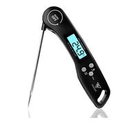 Thermometre Cuisine avec écran LCD pour Viande, BBQ, Steak, Huile, Lait, Vin noir