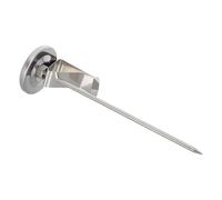 Thermomètre Cuisine pour Bonbons avec Sonde Longue et Clip | Acier Inoxydable, Fixation sans Mains, Réponse Rapide, pour Friture Profonde, Grill, Lait et Sucre