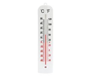 Thermomètre d'ambiance Ukal Blanc 28 cm