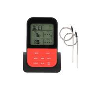 Thermomètre de Barbecue de Cuisson Numérique Etanche avec Fonction Minuterie de Cuisine