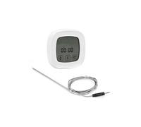 Thermomètre de Barbecue d'Ecran Tactile de Cuisine de Jauge - Blanc