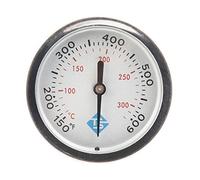 Thermomètre de Barbecue en Acier Inoxydable pour Weber Spirit 200/300 | 150-600°F avec pointeur, pièce de rechange pour Genesis Gold, Q120/Q220/Q300/Q320, modèles charbon et Genesis 2004-2005