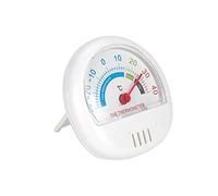 Thermomètre de congélateur pour réfrigérateur, thermomètre pour congélateur mécanique Réfrigérateur avec Cadran Large et frigo pour congélateur analogique(Blanc)