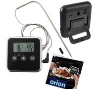 Thermomètre de cuisine numérique électronique ORION 152867 avec sonde pour steak
