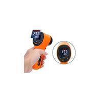 Thermomètre de cuisine orange infrarouge-50 ~ 550 ° cno sans contact bbq domestique viande, lait température des aliments