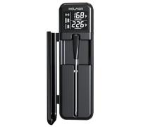 Thermomètre de cuisine sans fil intelligent HELMER avec une sonde TM 27 / Écran LCD / -10 à 100 °C / Bluetooth / Noir