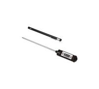 Metaltex – Thermomètre de cuisson à sonde électronique avec protection – Noir/Argent – Inox