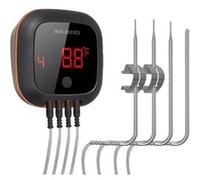 Thermomètre de cuisson de la viande BBQ, connexion Bluetooth, design magnétique