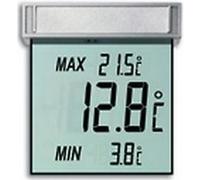 Tfa Dostmann 30.1025 Digit Window Thermometer Gris