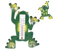Thermomètre de fenêtre grenouille - ORION - 23,5 cm - Ventouses - Échelle -30°C à +50°C - Matériaux durables