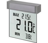 Thermomètre de fenêtre TFA Dostmann 30.1025 argent