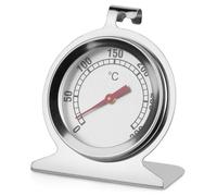 Thermomètre de four en acier inoxydable - ORION - 0°C à 300°C - Base stable - Compact - 4x6x7 cm - Acier inoxydable